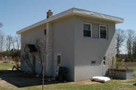 M-37 Drive-In Theatre - Projection - Photo From Water Winter Wonderland (newer photo)